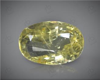 Natural Unheated & Untreated Yellow Sapphire  5.67  CTS.  (  63863  DIN  )